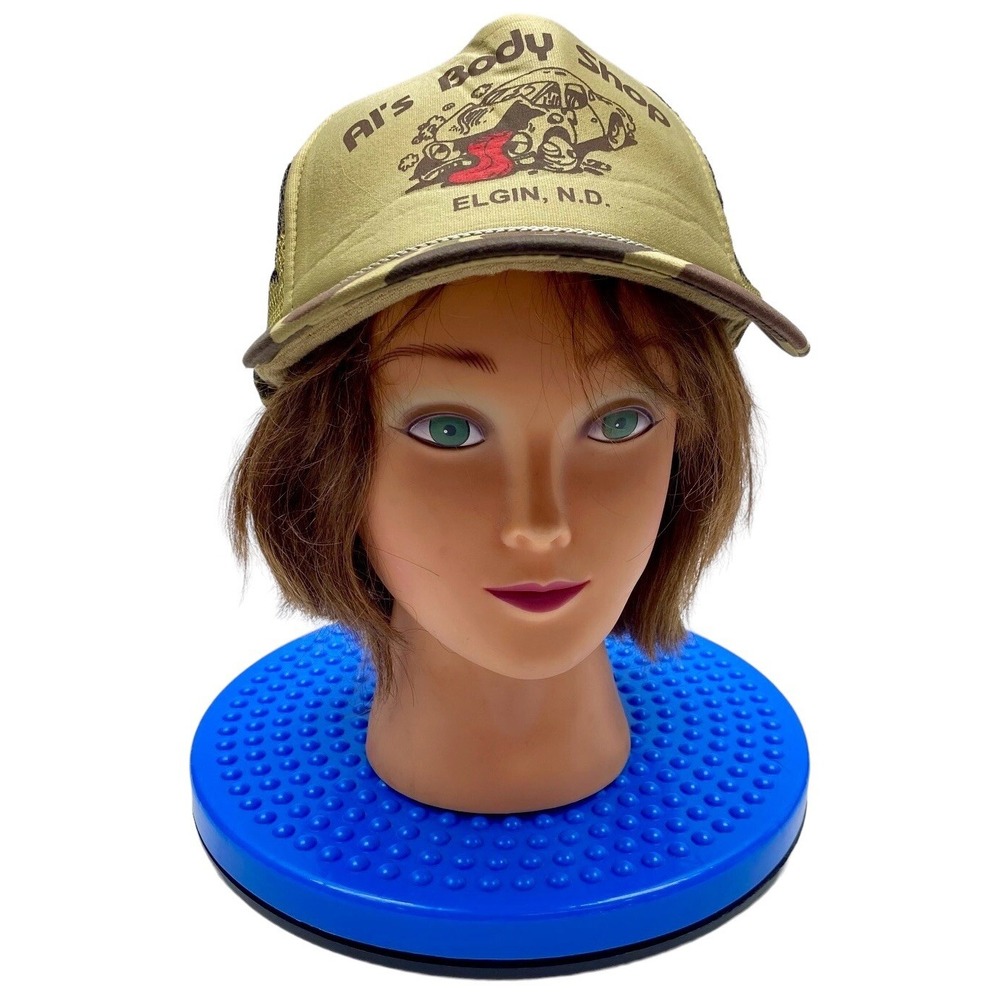 Otto -Al's Body Shop Camouflage Mesh Trucker Hat